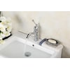 American Imaginations 17.5-in. W Wall Mount White Vessel Set For 1 Hole Right Faucet AI-34258